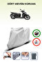 Gray Rear Bag Compatible Honda Sh 300 Compatible Motorcycle Tarpaulin Motor Cover