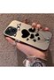 iPhone 14 Compatible Heart Balloon Pattern Protected Silicone Phone Case