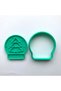Nostalgic Snow Globe Figured Cookie Mold |   New Year Celebrations |   Clay and Sugar Dough Stamp - 3
