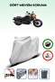 Gray Tail Bag Compatible Kawasaki Eliminator 500 Se Compatible Motorcycle Tarpaulin Motor Cover