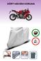 Gray Tail Bag Compatible Honda Cbr 600 F Compatible Motorcycle Tarpaulin Motor Cover