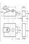 P85 Deadlocking Nightlatch - 2