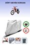Gray Rear Bag Compatible with Ktm 250 Exc-F Six Days Compatible Motorcycle Tarpaulin Engine Cover