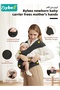 Baby Wraps Carrier, Breathable Ergonomic Infant Front Facing/Back Carriers Adjustable Baby Strap Wai - 3