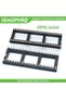 10PCS DIP-40-Round IC SOCKET 40 PIN 40PIN 40P Round Hole DIP IC Sockets Adaptor Solder Type,Gold ... - 2