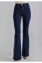 All Star//High Waist//Lycra//I Flared Women's Denim Pants