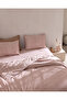 Arsene Double Bed 100% Cotton Ranforce Printed Duvet Cover Set - Powder Pink - 4