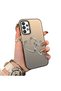 Samsung Galaxy A73 Compatible Interconnected Hearts Silicone Protective Case