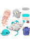 YAMAXIN 4PCS DIY Crochet Kit for Beginners Ocean Animal Themed Easy Craft Tool Set Arts And Craft... - 7