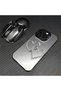 iPhone 16 Compatible Interconnected Hearts Silicone Protective Case - 7