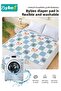 3 Pack Baby Washable Changing Mats, Waterproof Changing Pads, Ultra Soft Crib Mattress Sheets, Highl - 7