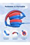 Kids Headphones with Microphone for School, Volume Limiter 74/85dBA, Over-Ear Boys Headphone - 4