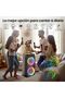 Karaoke Machine with 2 Wireless Microphones for Adults, 8" Subwoofer Big Bluetooth Speaker with - 4