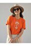 Women's Moon Soul Printed Crew Neck Tshirt - 2