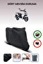 Black Rear Bag Compatible Rks Cityblade Compatible Motorcycle Tarpaulin Motor Cover