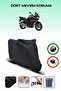 Black Rear Bag Compatible Yamaha Tdm 900 Compatible Motorcycle Tarpaulin Motor Cover