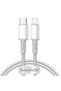 Cablu de date de la tip C la Lightning, Baseus, 2 m, 20 W