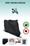 Black Rear Bag Compatible Altai Xline 50 Pro Compatible Motorcycle Tarpaulin Motor Cover