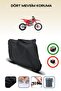 Black Rear Bag Compatible Gas Gas Mc 85 Compatible Motorcycle Canvas Motor Cover