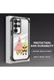 Samsung Galaxy S22 Ultra Compatible Childhood Joy Spongebob Transparent Silicone Protective Case - 3