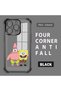 iPhone 16 Pro Compatible Childhood Joy Spongebob Transparent Silicone Protective Case