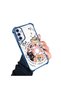 Samsung Galaxy A14 Compatible Sweet Cartoon Cat Transparent Silicone Protective Phone Case - 2