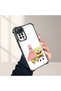 Xiaomi Redmi Note 11 Pro Compatible Childhood Joy Spongebob Transparent Silicone Protective Case - 4