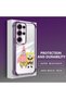 Samsung Galaxy S25 Ultra Compatible Childhood Joy Spongebob Transparent Silicone Protective Case - 3