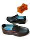 Men's Inner and Outer Genuine Leather Ultra Comfortable Orthopedic Sole m Transitional Black Daily Dad Shoes - 3