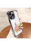 iPhone 15 Plus Compatible Childhood Joy Spongebob Transparent Silicone Protective Case - 6