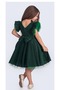 Glittering Champs-Elysees Girls' Evening Dress M00669 Green - 3