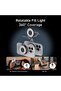 Magnetic Selfie Fill Light for MagSafe, 360° Rotatable & Extendable Phone Light with 3 Light Modes - 2