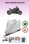 Gray Rear Bag Compatible with Ducati Diavel Carbon Compatible Motorcycle Tarpaulin Motor Cover
