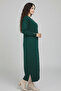 Mercerized Long Cardigan N3250 Emerald Green - 3