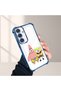 Samsung Galaxy S24 Compatible Childhood Joy Spongebob Transparent Silicone Protective Case - 4