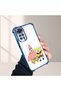 Xiaomi Redmi Note 11 Compatible Childhood Joy Spongebob Transparent Silicone Protective Case - 5