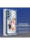 Samsung Galaxy A33 5g Compatible Sweet Cartoon Cat Transparent Silicone Protected Phone Case - 3