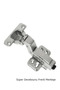 Fors Braked Piston Slow Closing Full Telescopic Cabinet Hinge |   Clips Base Screw Set - 2