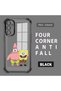 Samsung Galaxy A14 Compatible Childhood Joy Spongebob Transparent Silicone Protective Case