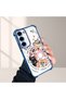 Samsung Galaxy S23 Compatible Sweet Cartoon Cat Transparent Silicone Protective Phone Case - 4