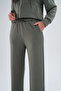 Women's Modal Zippered Hooded Top and Bottom Set Comfortable Full Fit - 6