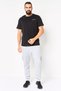 Men Sportswear Fit Short Sleeve Outdoor T-Shirt, Black - 2