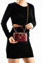 Embroidered luxury and chic knitted chain hand and shoulder bag - 2