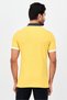 Men Slim Fit Short Sleeve Outdoor Polo Shirt, Yellow - 3