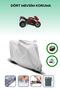 Gray Tail Bag and Lock Compatible Ducati 848 Evo Corse Se Compatible Motorcycle Tarpaulin