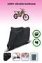 Black Rear Bag and Lock Compatible Ktm 300 Exc Six Days Tpi Compatible Engine Cover