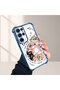 Samsung Galaxy S22 Ultra Compatible Sweet Cartoon Cat Transparent Silicone Protective Phone Case - 4