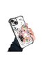 iPhone 15 Plus Compatible Sweet Cartoon Cat Transparent Silicone Protective Phone Case - 3