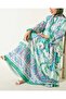 2423 Authentic Patterned Hijab Dress - D. Mint - 4