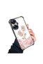 Realme C55 Compatible Romantic Pink Rose Transparent Silicone Protective Case - 2